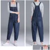 Womens Plus Timesuitsuits Rompers Rompers OC580M09 a quattro stagioni Denim Drop Delivery Abbigliamento DHME2