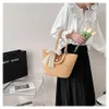 Bolsos de noche Bolso tejido hecho a mano Moda para mujer Autumn Outumn Single Diagonal Diagonal Straddle Bolsa pequeña Bolsa de teléfono móvil llave de billetera Cero Bolsa de mujer tejida