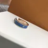 Bandringen Designer voor dames luxe modebrief ring heren klassieke klaver hoge kwaliteit sieraden vakantie geschenken 1xnt