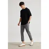 Pantalones para hombres Spring Summer Street Wear Men Longitud de tobillo recta