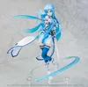 Anime Sword Art Online Asuna Yuuki Water Spirit Kirito Asuna Figura Pvc Action Figure Toy Game Collection Modello Dolli di bambola Q8339237