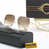 Óculos de sol Dita designer de moda para mulher masculina luxo dhgate verão moldura de metal com óculos de sol da marca lady sunglasses run glasses anti radiação tais de óculos quadrados