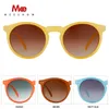 Meeshow Design Sonnenbrille Männer Frauen Retro Mode Oversize Summer Round Big Frame 100% UV400 polarisierte Sonnenbrille 240410