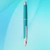 Pens Majohn A2 Reçine Pres Çeşme Kalemi Geri Çekilebilir EF NIB 0.4mm Mürekkep Pens Offcie Okul Malzemeleri için Dönüştürücü Hediye Kalemleri Yazma