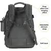 Mochila Bolsa al aire libre 60L Moldanes para hombres impermeables mochilas militares negras tácticas para hombres viajes de viaje caminata para acampar trekking