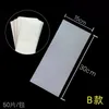 50PCS Reusable Foam Hair Wraps Dye Paper,Professional Coloring Highlighting Strips for Salon Barber Stylists