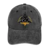 Berets Floating Mountain Cowboy Hat Black Thermal Visor Men's Hats Women's