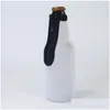 Drinkware Handle Neoprene Beer Bottle Sleeve Sublimation Blank Reusable Insated Sleeves Er Drop Delivery Home Garden Kitchen Dining B Dhqvs