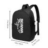 Backpacks Custom Backpacks Travel ordinateur portable Bagure de livre de sac à dos pour hommes avec des femmes avec un port de charge USB pour l'école de voyage en plein air