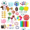 Dekompressionsleksak 3-100 st slumpmässiga fidget leksaker mys-pere gåvor packar överraskning väska set anti lättnad för barn fest jul droppe leverera dhxg9