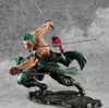 Продажа One Piece Anime Figure Roronoa Zoro 1 8 ThreeBlade Samaximum ver VER PVC -фигура Модель модели Toys LJ200924214M3771918