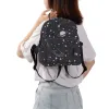 Mochilas Deanfun Planet Printing Mini Backpack Star Pattern Liberous Girls Bags Moda