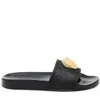 2024 med Box Dust Bag Luxury Designer Slide Slippers Summer Sandals Men Beach Flat Flip Flops Leather Lady Women Fashion Classic Shoes Ladies 35-45 EUR
