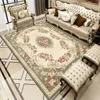 Europejski salon sofa stół herbaty mata amerykańskie gospodarstwo domowe zagęszczone prostokątne podłogowe sypialnia sypialnia łóżka dywan 240418