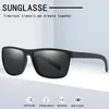 Higodoy Vintage Sports Style Estilo de sol polarizado Os óculos de sol pretos Driving Driving Sunglass Tons para mulheres da marca Luxury Sun Glasses 240417