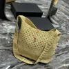 Nouveau sac de créateur sacs à main tissés d'été Fashion Sac de paille décontractée Luxury Crochet Handmade Crochet Sac de vacances Sac de plage de week-end Sac de plage Bag