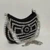 Bags Elegant Red Rhinestones Evening Clutch Handbags Shiny Dinner Party Wedding Shoulder Underarm Bag For Party Women