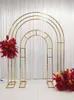 Party Decoration Big Flower Arch Welcome Door Banner Hall Wedding Stage Outdoor Lawn Floral Display Stand Anniversary Backdrops