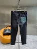 Pantaloni per uomo l uomo magro contro motociclisti strappati maschi strappati maschi designer di pantaloni dritti joggers pantalone denim l jeans lavatelate pantaloni elasticali pantalon sarilon