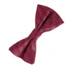 Бабочка рождественская печатная галстука для подростков женские фестиваль фестиваль школьные школьные аксессуары.