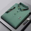 High Quality Spring Luxury Italian men's T-shirt Designer Polo Shirt High Street Embroidery Little Bee Print Clothing Men's Brand Polo Shirt Size M-4XL