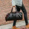 Sacs marque vintage en cuir rétro hommes de voyage sac de voyage décontracté concepteurs de sacs à main