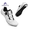 Cykel MTB -skor med klitor Men Route Cleat Road Bike Speed ​​Flat Sneaker Racing Women Cykel Mountain SPD Cykling Skodon 240416