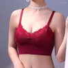 Camisoles Tanks Summer Ice Silk Seamless Camisole Beauty Vest Women's Underwear Push-Up Anti-sagging Chest Bandeau Sports Bra