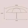 NEU 2024 Fünffaltbares Sonnenschirm Mini Tragbarer Taschenschirm weibliche sonnige Regenschirm Sonnenschutz UV Schutz Sonnenschutz1.Klappbare Sonne sicher,