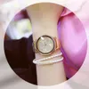 BS Bee Kardeş Kadın Saatleri Top Lüks Elmas Gerçek Bayanlar Saat Reloj Mujer 210707268y