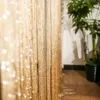 200x100 cm Curtain Door Beads Thread Curtains Window Wall Panel Room Divider Doorway Home Living Wedding Decor 240416