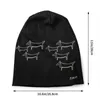 Berets Pablo Picasso Line Art Dachshund Bonnet Hats Knitting Hat For Men Women Warm Winter Wild Wiener Dog Skullies Beanies Caps