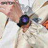 Нарученные часы Sanda Fashion Men's Digital Watch Военные водонепроницаемые 50 млн спортивные штукарные штоки