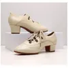 Scarpe casual Dance moderne Ladies Square Outdoor Sparia da ballo interno Dancing Oxford Suota Sport