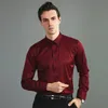 Bahar Erkek Sosyal Gömlek İnce Business Elbise Gömlek Erkek Uzun Kollu Günlük Resmi Zarif Gömlek Bluuses Üstler İnsan Marka Giysileri 240416