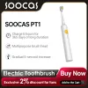 Heads Soocas Sonic Electric Tooth Brush PT1 Smart Cleaning and Whitening Ultrasonic Tooth Travel Portable Portable
