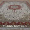 Tapijten yilong 10'x14 'Perzische traditionele oosterse wollen tapijten Beige Exquisite Area tapijt (1491)