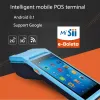 Printers handheld POS Terminal Android 8.1 PDA met 58 mm Bluetooth thermische ontvangstprinter 3G WiFi Mobile Order Pos Terminal