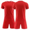 Jersey de football personnalisé set pour les hommes enfants rapides à sec respirant homme enfants chemises d'équipe club d'entraînement uniforme de football 240416