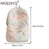 Schulbeutel Gradient Ripped Casual Travel Daypacks Große Leinwand ästhetische Rucksack -Modeschule für das Mädchen College