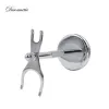 Blades Deluxe Chrome Stand pour le rasoir de sécurité et la salle de bain Brosse Dernier stand de rasage pour les cadeaux de luxe