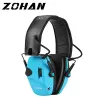 Accessoires Zohan Electrony Earmuff Protear NRR 22DB Écouteur de réduction réglable RÉDUCTION RÉDUCTION DES MUCHES DE SÉCURITÉ POUR LA SAINTRATION DE CHASSE