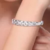 Chain Original Romantic Gypsophila Star Bangles Silver Color For Women armbanden Fashion Party Wedding Accessories Sieraden Y240420