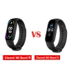 Polsbandjes Xiaomi Mi Band 6 Globale versie Optionele armbandkleur Amoled Blood Oxygen Smart Band Fitness Tracker Hartslag Bluetooth