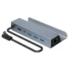 Hubs dockningsstation med flera portar dockningsstation förbättrar ångdäckupplevelsen med en 6in1 USB Dock Rog Ally Typec