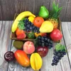 Party Decoration 6 PCS Artificial Bunch of Grapes Po Props Simulation Fruit Realistic Decor Show Window