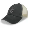 Ball Caps minimaliste noir blanc chic de Teamsters Cadeaux pour les travailleurs syndicaux Cowboy Hat Cap militaire homme masculin féminin