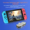 Hubs RYRA typec threeinone expansion dock suitable for switch game console projection screen mini hub support PD 4K fast charging