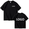 Anpassade tryckta män kvinnor t-shirts Lossa casual kläd mode kort ärm t-shirt personlighet streetwear tee topps camiseta 240420