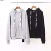 Mens Hoodies Sweatshirts and Winter New Quality Designer Women Par Simple Nitets tryckta bokstäver Casual Loose Fleece tröja